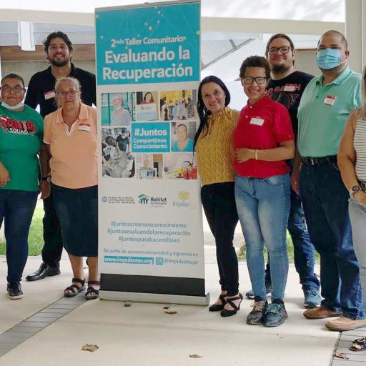 Equipo de trabajo del segundo taller comunitario
